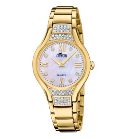 La Montre femme LOTUS, 2 aiguilles, acier 18911/1