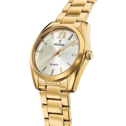 La Montre femme FESTINA, Boyfriend, acier PVD jaune, 20640/1