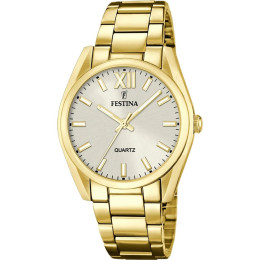 La Montre femme FESTINA, Boyfriend, acier PVD jaune, 20640/1