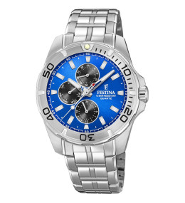 Montre homme FESTINA, Multifonctions, acier, 20445/4