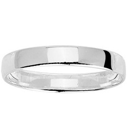 L'Alliance argent 925/1000, largeur 3,5 mm by Stauffer