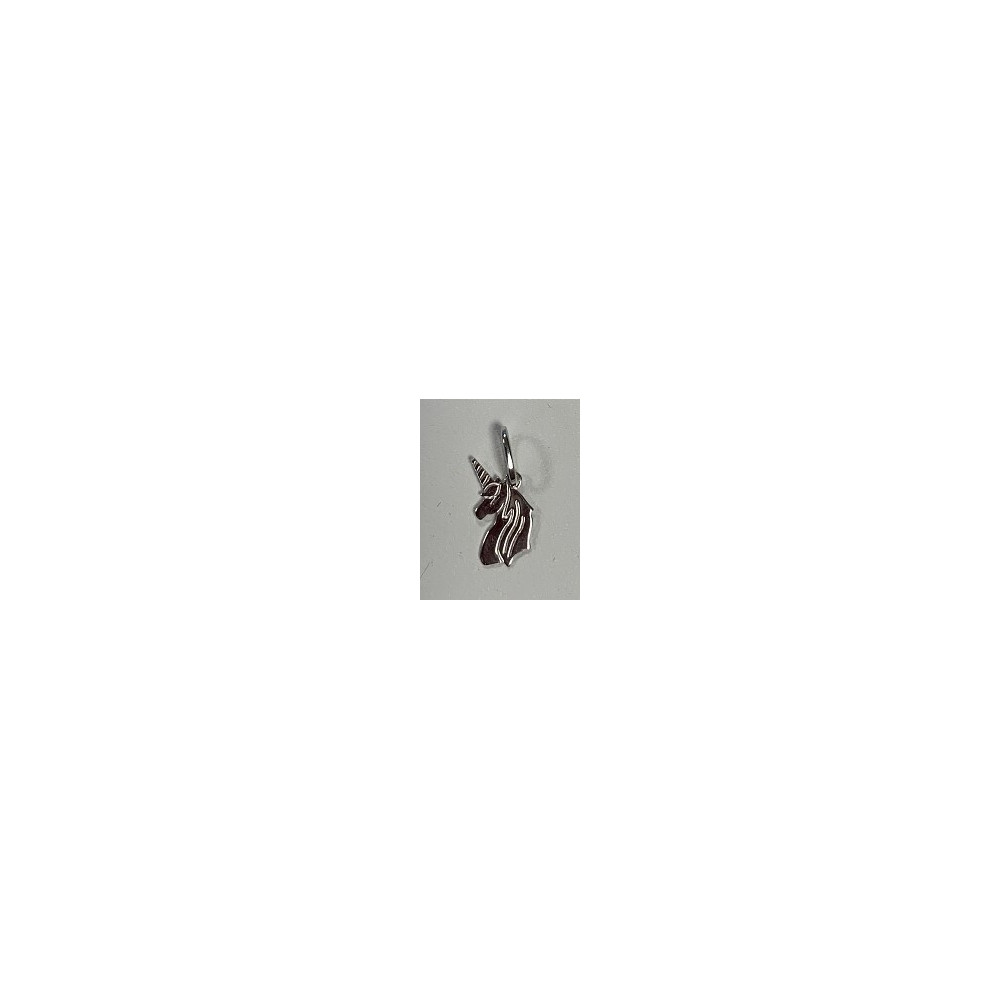 Le Pendentif argent 925/1000, motif licorne by Stauffer