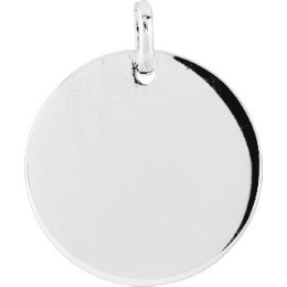 Le Pendentif laique argent 925/1000 forme ronde by Stauffer