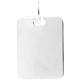 Le Pendentif laique argent 925/1000 forme rectangulaire by Stauffer