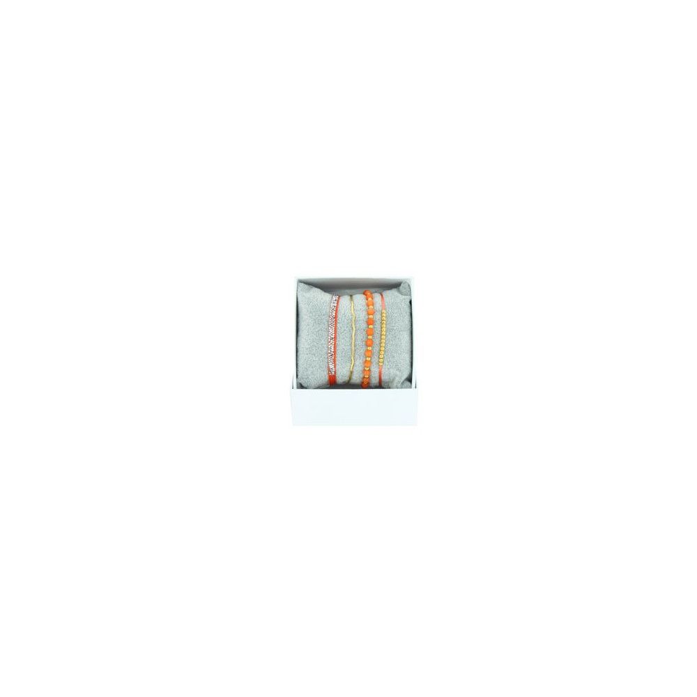 Strass Box Jonc Fil, Les interchangeables Orange 3, 101716 Strass Box Jonc Fil, Les interchangeables Orange 3, 101716