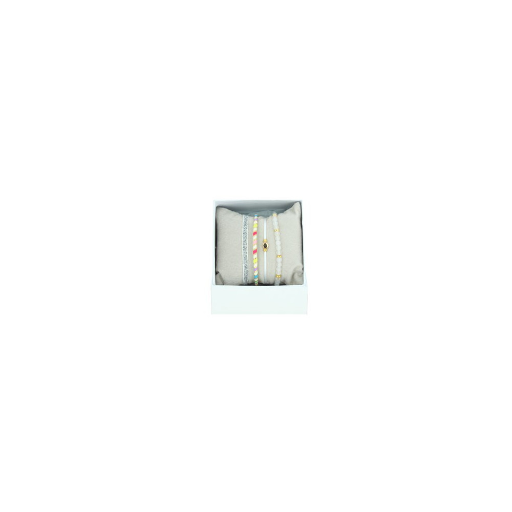 Strass Box Torsade Les interchangeables Blanc, 114445