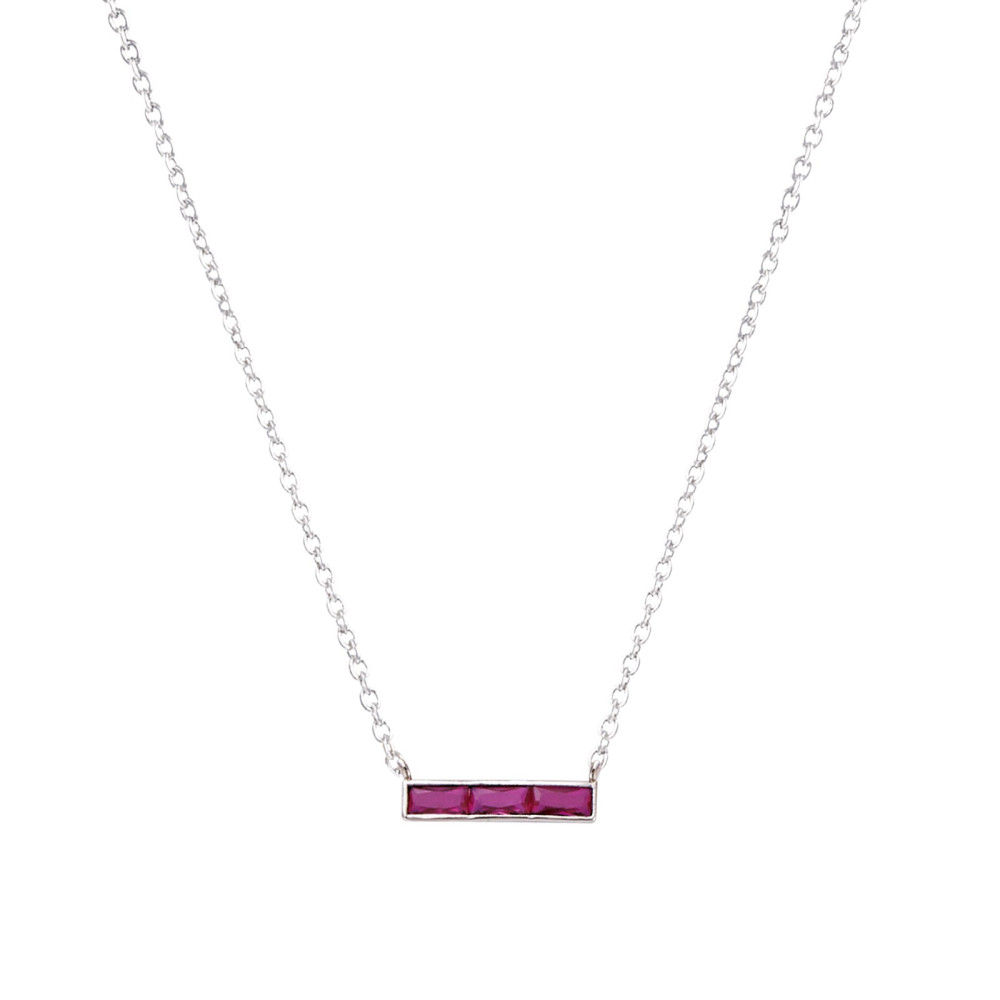 Collier Femme GO Mademoiselle en argent 925/1000 rhodié, 600077