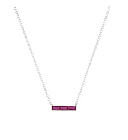Collier Femme GO Mademoiselle en argent 925/1000 rhodié, 600077