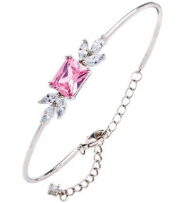 Bracelet Femme GO Mademoiselle en argent 925/1000 rhodié, oxydes de zirconium 601591