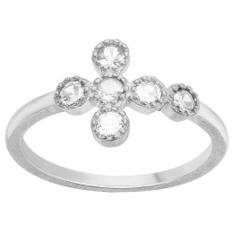 La Bague argent 925/1000, oxydes de zirconium by Stauffer