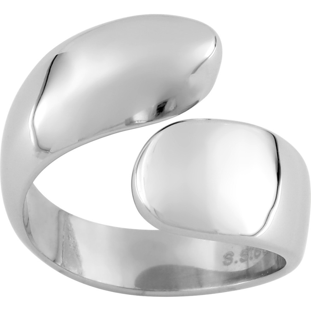 La Bague acier ouverte, largeur 16 mm by Stauffer