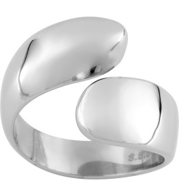 La Bague acier ouverte, largeur 16 mm by Stauffer