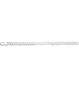 Le Bracelet Gourmette argent 925/1000, mailles gourmette, largeur 7 mm, by Stauffer