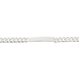 Le Bracelet Gourmette argent 925/1000, mailles gourmette, largeur 7 mm, by Stauffer