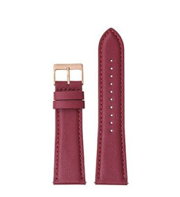 Bracelet interchangeable bordeaux, montre femme TEKDAY Connectée 675857