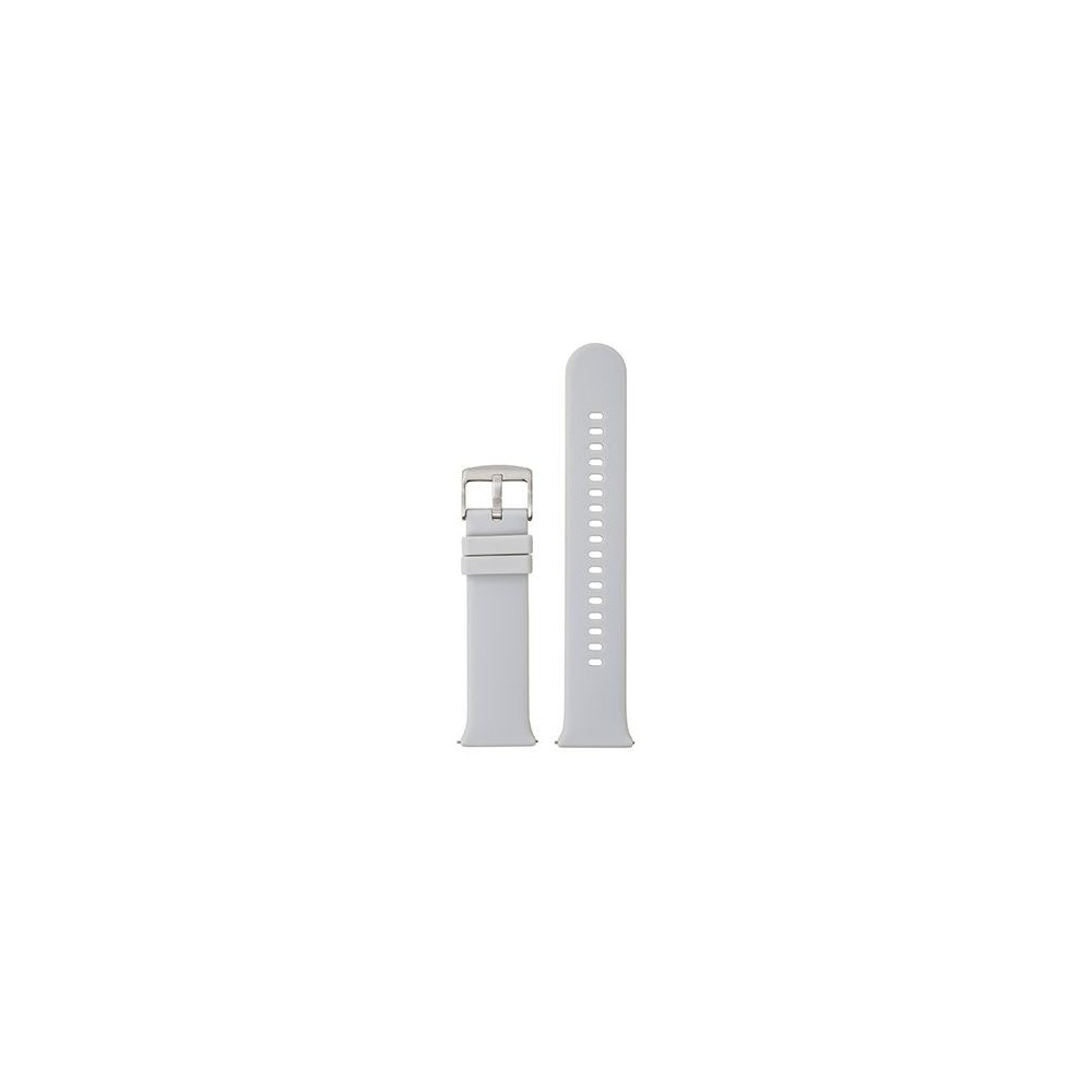 Bracelet interchangeable silicone gris, montre femme TEKDAY Connectée 675882