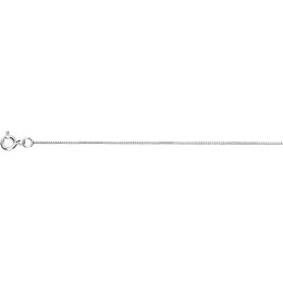 La Chaîne venitienne or gris 750/1000, 0,60 mm by Stauffer