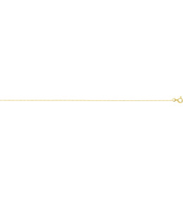 La Chaîne venitienne or jaune 750/1000, 0,60 mm by Stauffer