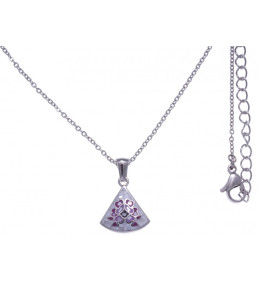 Le Collier en acier, nacre et émail, ODENA - IM 435