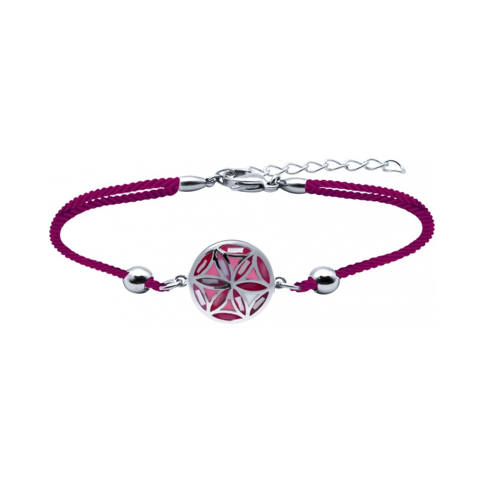 bracelet-acier-nacre-email-fleur-de-vie-coton-rose-odena-im-380
