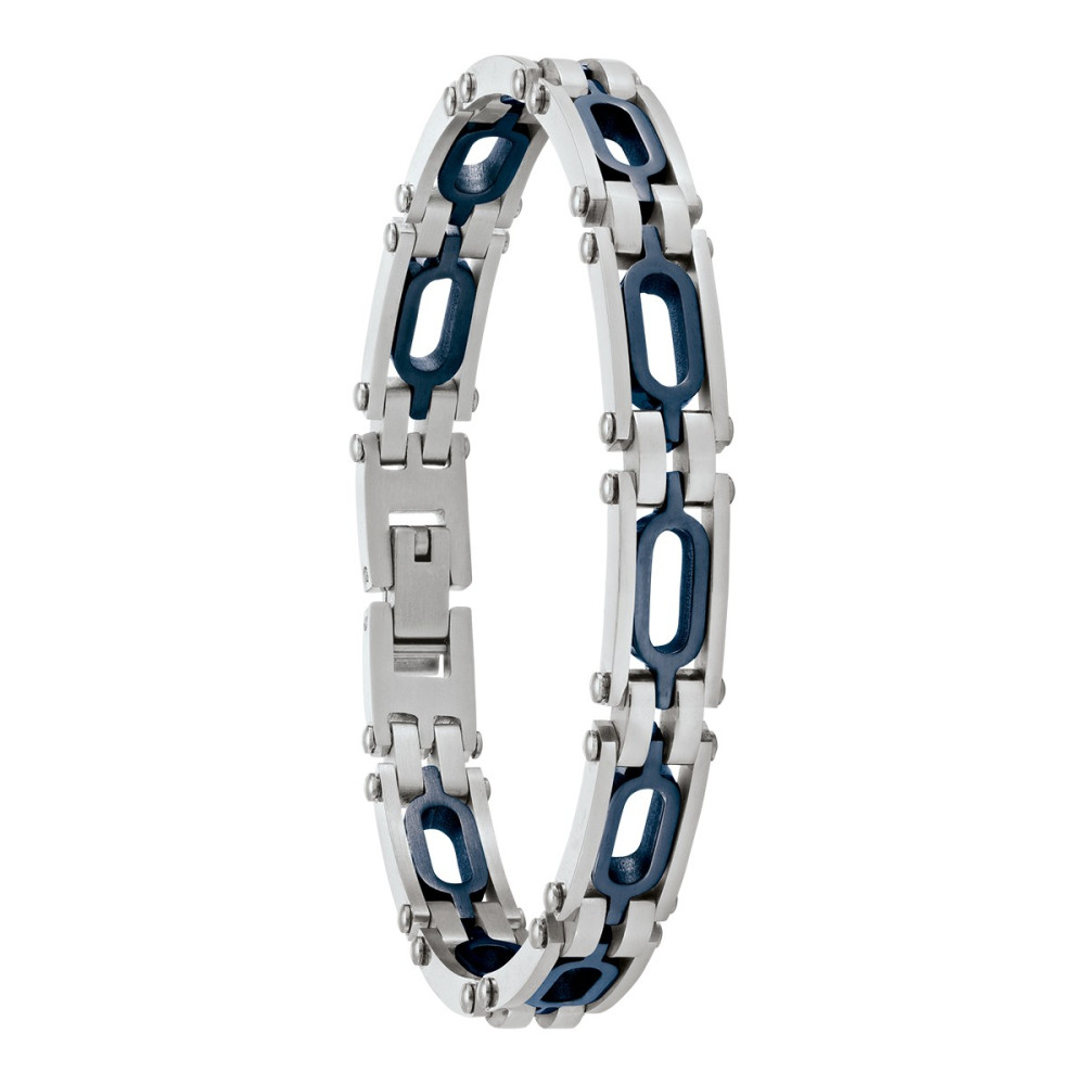 Bracelet Jourdan Bijoux Apollo, Acier Bicolore  JH110017B