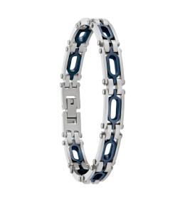 Bracelet Jourdan Bijoux Apollo, Acier Bicolore  JH110017B