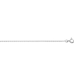 La Chaîne femme argent 925/1000, mailles forçat, largeur 1,30 mm, longueur 45 cm by Stauffer