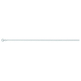 La Chaîne mixte argent 925/1000, mailles gourmette, largeur 2,10 mm, longueur 50 cm by Stauffer