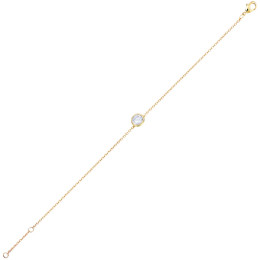 Bracelet Femme GO Mademoiselle en Plaqué or, oxyde de zirconium 605593