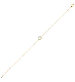 Bracelet Femme GO Mademoiselle en Plaqué or, oxyde de zirconium 605593