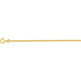 La Chaîne gourmette or jaune 750/1000, 1,62 mm by Stauffer