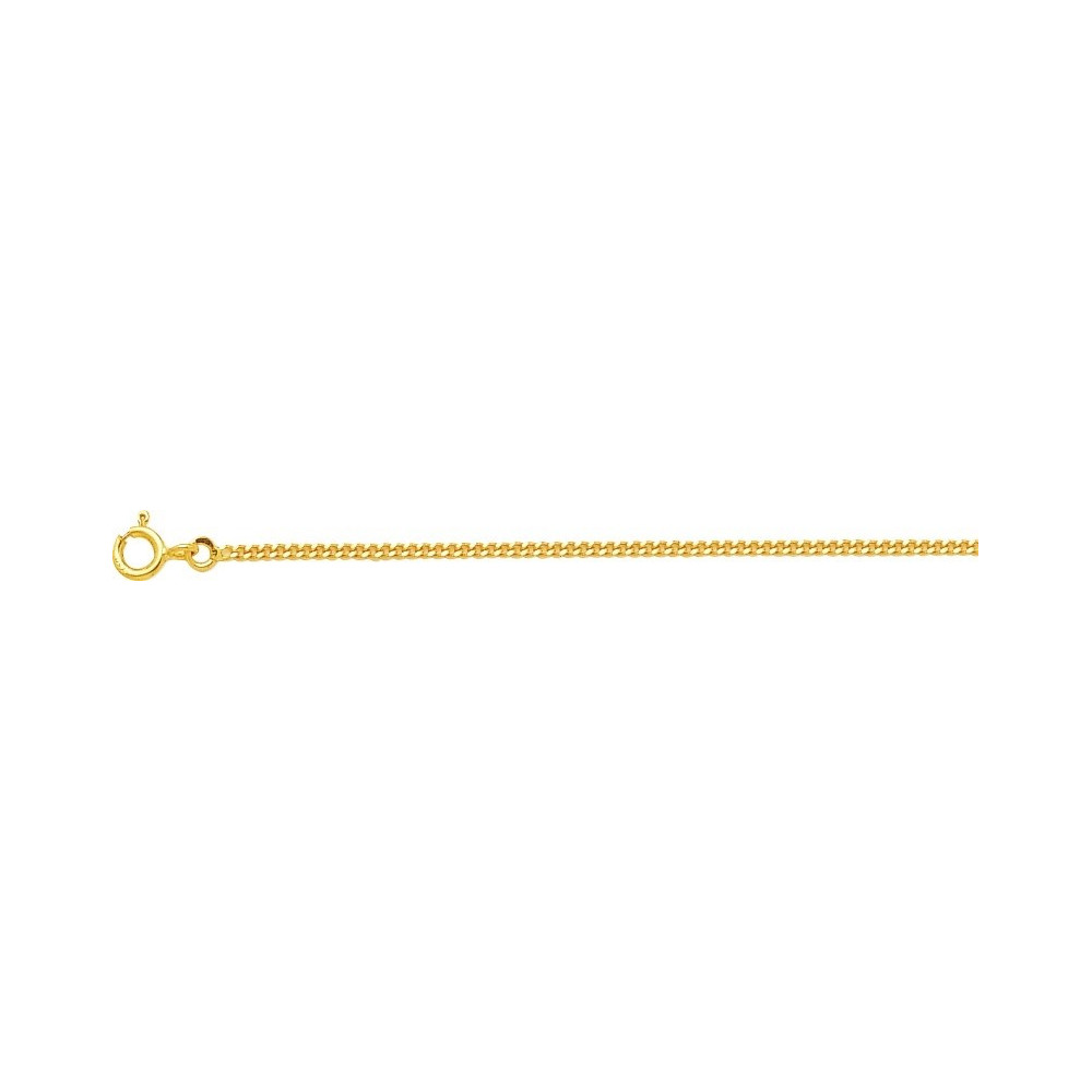 La Chaîne gourmette or jaune 750/1000, 1,62 mm by Stauffer