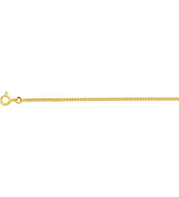 La Chaîne gourmette or jaune 750/1000, 1,62 mm by Stauffer