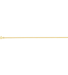 La Chaîne gourmette or jaune 750/1000, 1,62 mm by Stauffer
