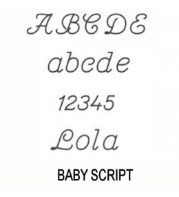 La Gourmette bébé or jaune 375/1000, alternées 1+3, by Stauffer