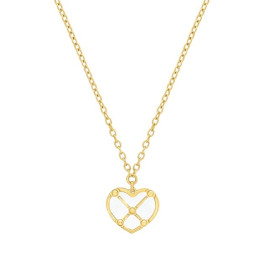 Le Collier Jourdan Bijoux, Romance, argent 925/1000 doré or jaune, AJF210075N