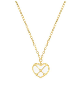 Le Collier Jourdan Bijoux, Romance, argent 925/1000 doré or jaune, AJF210075N