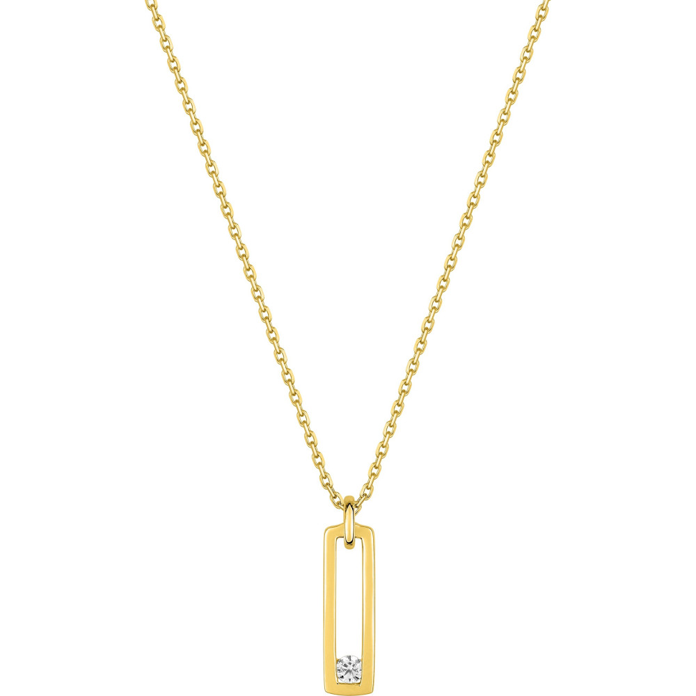 Le Collier or jaune 750/1000 et diamant by Stauffer