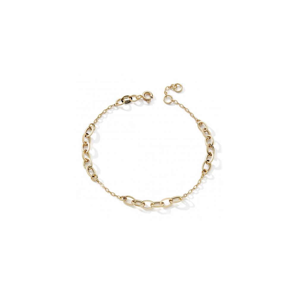 Le Bracelet or jaune 375/1000, anneaux by Stauffer