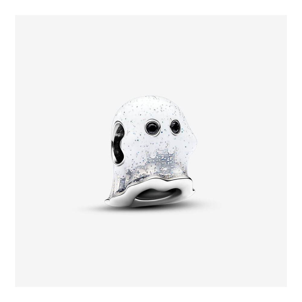 Le Charm Pandora moments, bouh le fantôme phosphorescent, Argent 925/1000, 793404C01