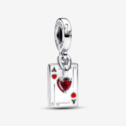Le Charm pendentif Pandora moments, Double Les Méchants de Disney Reine de Cœur, Argent 925/1000, 793420C01