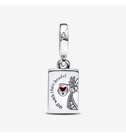Le Charm pendentif Pandora moments, Double Les Méchants de Disney Reine de Cœur, Argent 925/1000, 793420C01