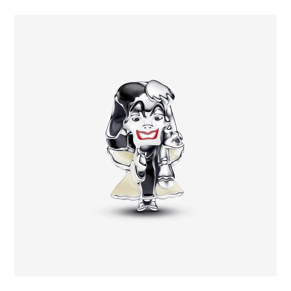 Charm Pandora moments, Les Méchants de Disney Maléfique Cruella d'Enfer, Argent 925/1000, 793424C01