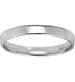 L'Alliance argent 925/1000, 3 mm by Stauffer