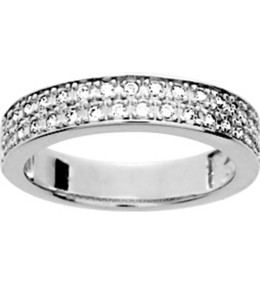 La Bague argent 925/1000 et oxydes de zirconium by Stauffer