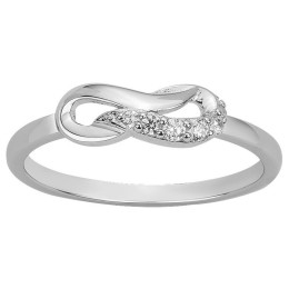 La Bague argent 925/1000 et oxydes de zirconium by Stauffer