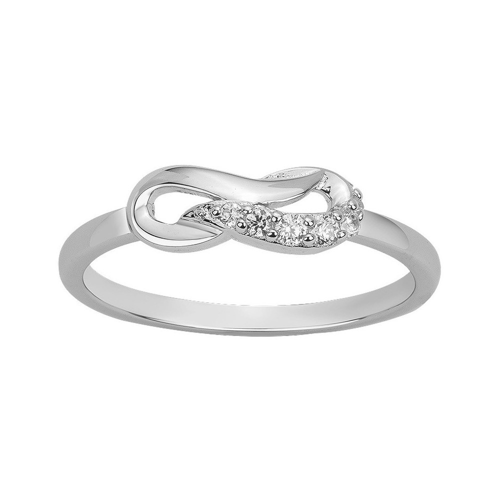 La Bague argent 925/1000 et oxydes de zirconium by Stauffer