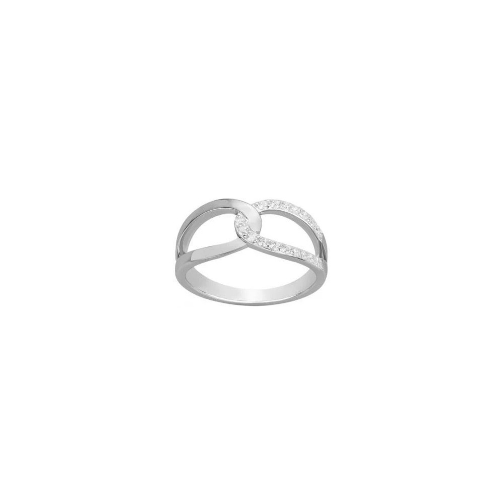 La Bague argent 925/1000 et oxydes de zirconium by Stauffer
