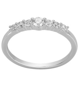 La Bague argent 925/1000 et oxydes de zirconium by Stauffer