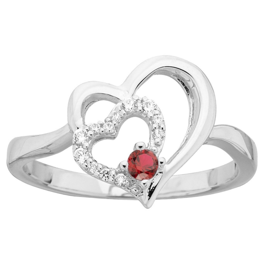 La Bague argent 925/1000, spinelle et oxydes de zirconium by Stauffer